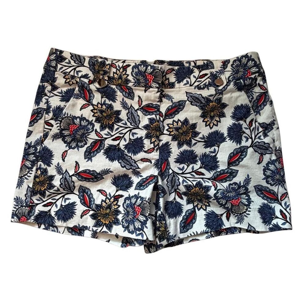 LOFT women’s high rise floral print shorts Size 6